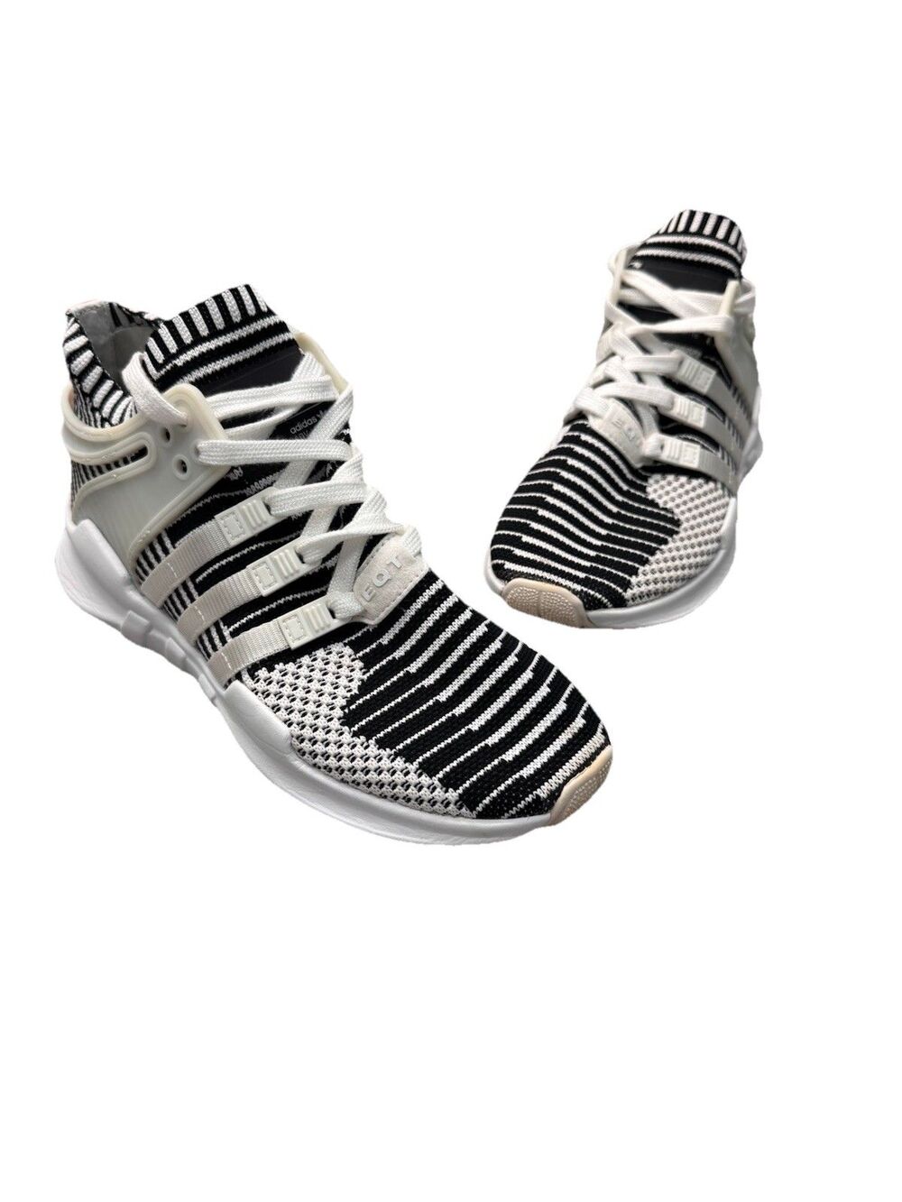 Adidas EQT Support ADV Primeknit Zebra Sneakers Men’s 5 Black White